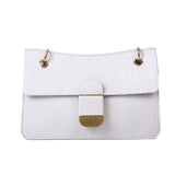 Stone Pattern PU Leather Crossbody Bags for Women Small Shoulder Bag