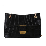 Stone Pattern PU Leather Crossbody Bags for Women Small Shoulder Bag