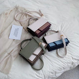 Leather Crossbody Bag Women Travel Handbag Shoulder Messenger Bag Ladies