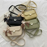 Mini Small Square bag PU Leather Women's Handbag