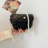 Small PU Leather Crossbody Flap Bags For Women