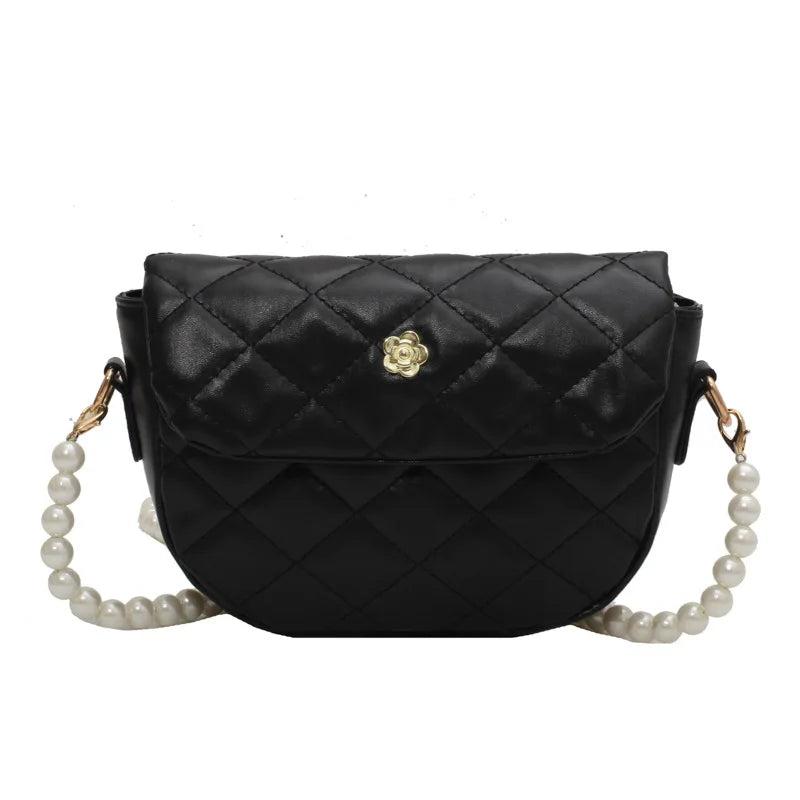 Small PU Leather Crossbody Flap Bags For Women
