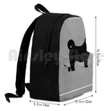 Shih Tzu Dog Silhouette ( S ) Outdoor Hiking Backpack Riding Climbing Sports Bag