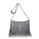 Bohemia Suede Tassel Shoulder Bag Crossbody