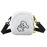 Women's Printed Nylon Crossbody Bag Cartoon Design Small Shoulder Bag