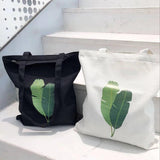 Casual Canvas Shopping Bag Student Shoulder Bag Ladies Casual Shopping Bag