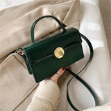 Burgundy Handbag Ladies Bag Female Fashion Accessories