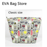 Classic Big Size Inserts for O&O Hand Bag Beach Silicone Women's Handbag