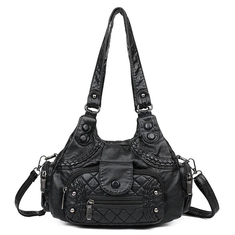 High-Quality PU Leather Women's Tote Bag