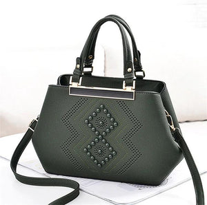 Stylish Vintage Handbag Felt Bag Print Ladies College Handbags Cheap