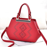 Stylish Vintage Handbag Felt Bag Print Ladies College Handbags Cheap