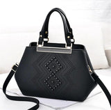 Stylish Vintage Handbag Felt Bag Print Ladies College Handbags Cheap