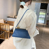 Retro Casual Women's Chain Handbags PU Leather