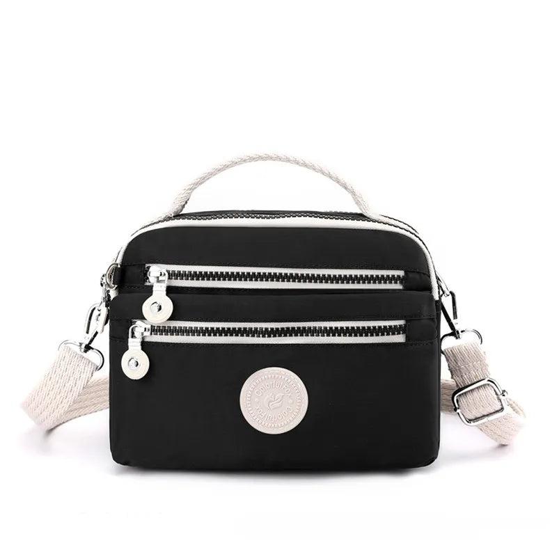 Nylon Crossbody Bag for Women, Japanese Style Shoulder Bag