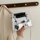 Female Jelly Beach Bag One Shoulder Messenger Bag
