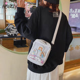 Clear PVC Crossbody Bag Shoulder Jelly Small Flap Bag