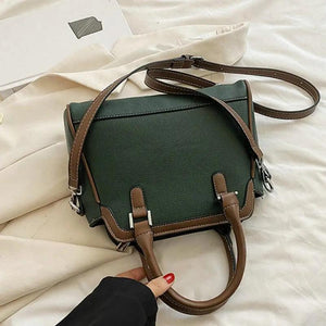 Women Handbag Square Business Commuter Messenger Bag