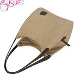 Large Capacity Canvas Handbag Casual Shoulder Crossbody Tote Shopper Hob