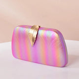 Pink Purse Totebags for Women Leaf Hasp Crossbody Bags Handbags