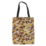 Camouflage Canvas Shoulder Bag for Shopping Men Women