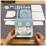 DIY Handbag Kit Crossbody Bag DIY Bag Kit Bag Portable Shoulder Bag
