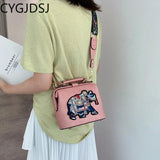 Women's Crossbody Shoulder Bag with Tassel Accent