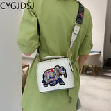 Women's Crossbody Shoulder Bag with Tassel Accent