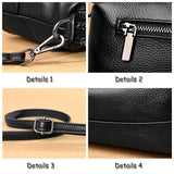Women's Leather Shoulder Messenger Bag Tote Bag