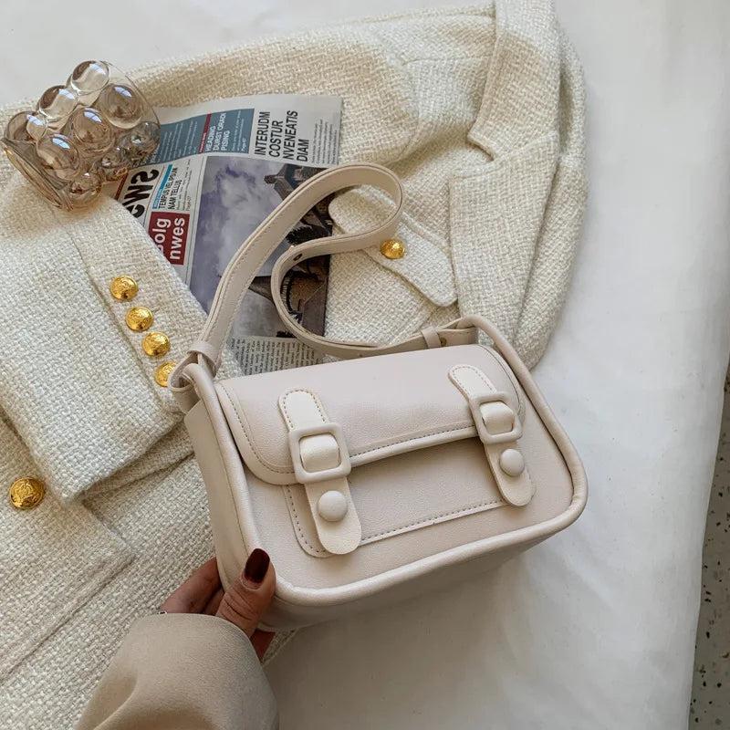 Small Flap Bags Women PU Leather Mini Handbags Purses Lady Shoulder Messenger Ba