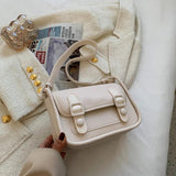 Small Flap Bags Women PU Leather Mini Handbags Purses Lady Shoulder Messenger Ba