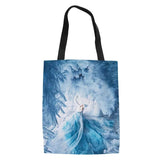 Casual Canvas Bag Women Beach Bags Girl Single Shoulder Shopping Tote Handbags L