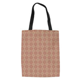 Ikat Tribal Shoulder Bag Canvas Storage Bag Portable Handbag Casual Tote