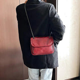 Retro PU Crossbody Bag Shoulder Bag Western Style Purses And Handbag