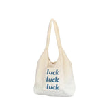 Faux Lamb Wool Women's Shoulder Bag Large Tote Handbags