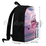 Pink Parrot Galah Cockatoo Hiking Backpack
