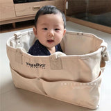 Canvas Tote Bag High-Capacity Shoulder Handbag Girls Small Fresh