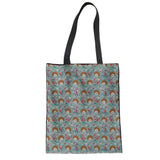 Floral Paint Canvas Pouch Women Handbag Girl Shoulder Bag