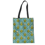 Floral Paint Canvas Pouch Women Handbag Girl Shoulder Bag