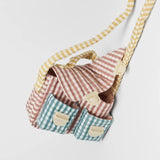 Girls Summer Fresh Matching Square Messenger Bag