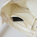 Women's Canvas Shoulder Shopper Bag Casual Large Tote Book Bags