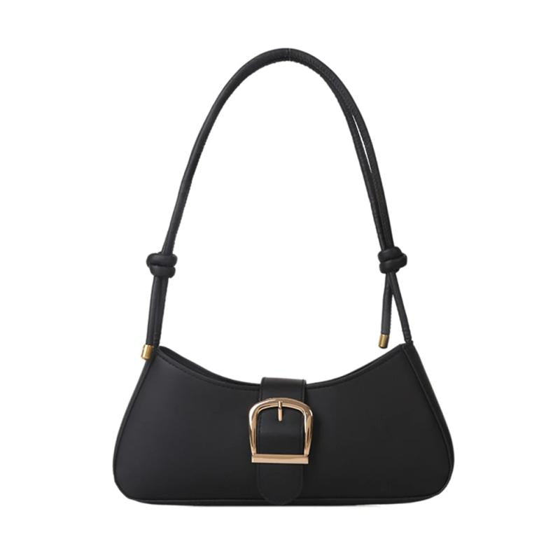 Solid Women Underarm Bags Pu Leather Shoulder Handbags Top-handle