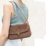 Vintage Canvas Hobos Bag Soft Nylon Handbag Women Small Shoulder Purse