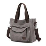 Canvas Crossbody Bag Retro Ladies Totes Purse