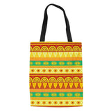Tribal Print Summer Tote Bag Large Capacity Beach Shoulder Handbag
