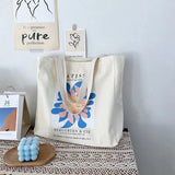 Matisse Flower Print Canvas Shoulder Bag