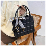 Single Strap Women Handbags PU Leather Shoulder Handbag Soft Solid C