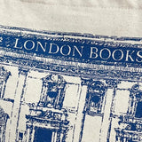 London Bookshop Print Canvas Clutch Bag