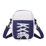 Summer Striped Canvas Tote Beach Bag Large Women Shoulder Handbag