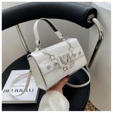 Metal Punk Biker Style Shoulder Bag Women Handbags