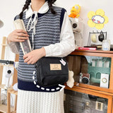 Japanese Little Bear Soft Girl Crossbody Bag Funny Personality Student Small Bag